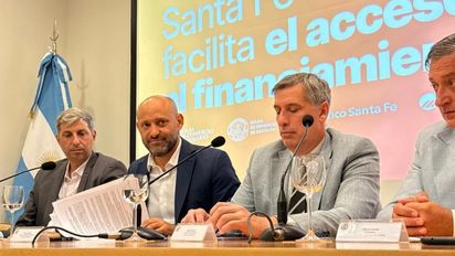 Santa Fe presentó una herramienta inédita para que pymes accedan a créditos con tasas más bajas