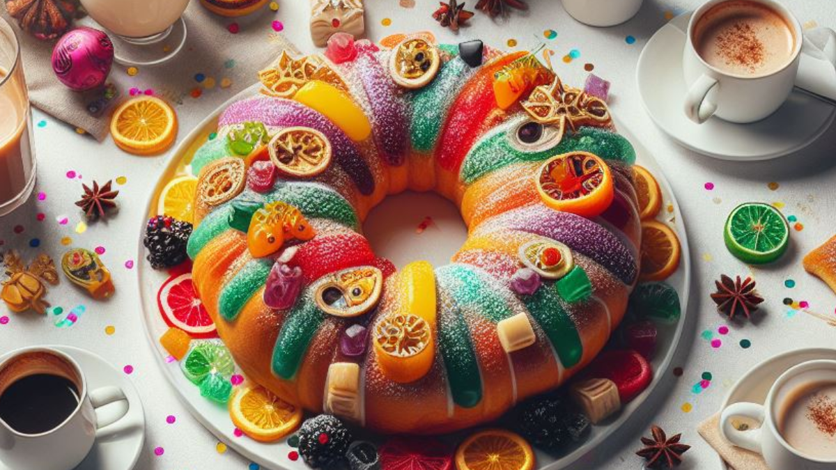 La rosca de reyes es una tradición simboliza la llegada de los Reyes Magos, y es muy sencilla de hacer en casa, con ingredientes fáciles de conseguir.