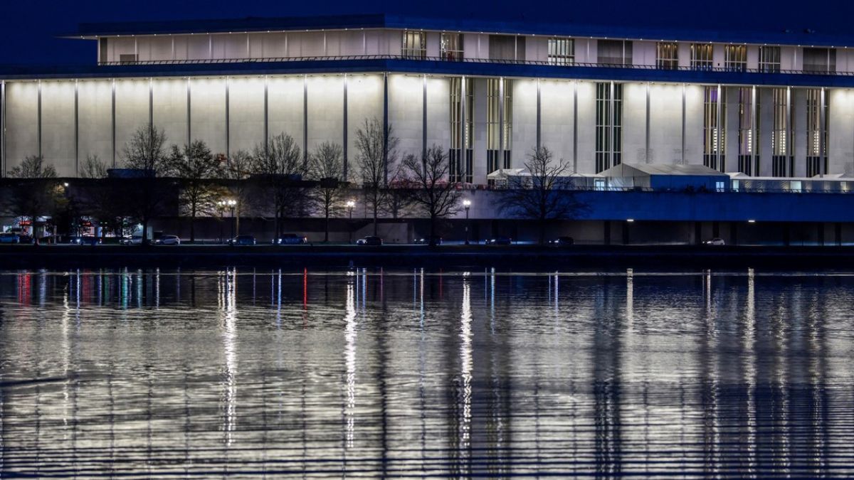 Así luce el Kennedy Center de Washington. Así luce el Kennedy Center de Washington.