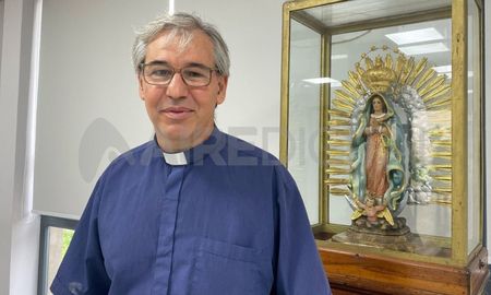 El sacerdote asumirá en los próximos días su nueva función en la emblemática Basílica de Santa Fe. El sacerdote asumirá en los próximos días su nueva función en la emblemática Basílica de Santa Fe.
