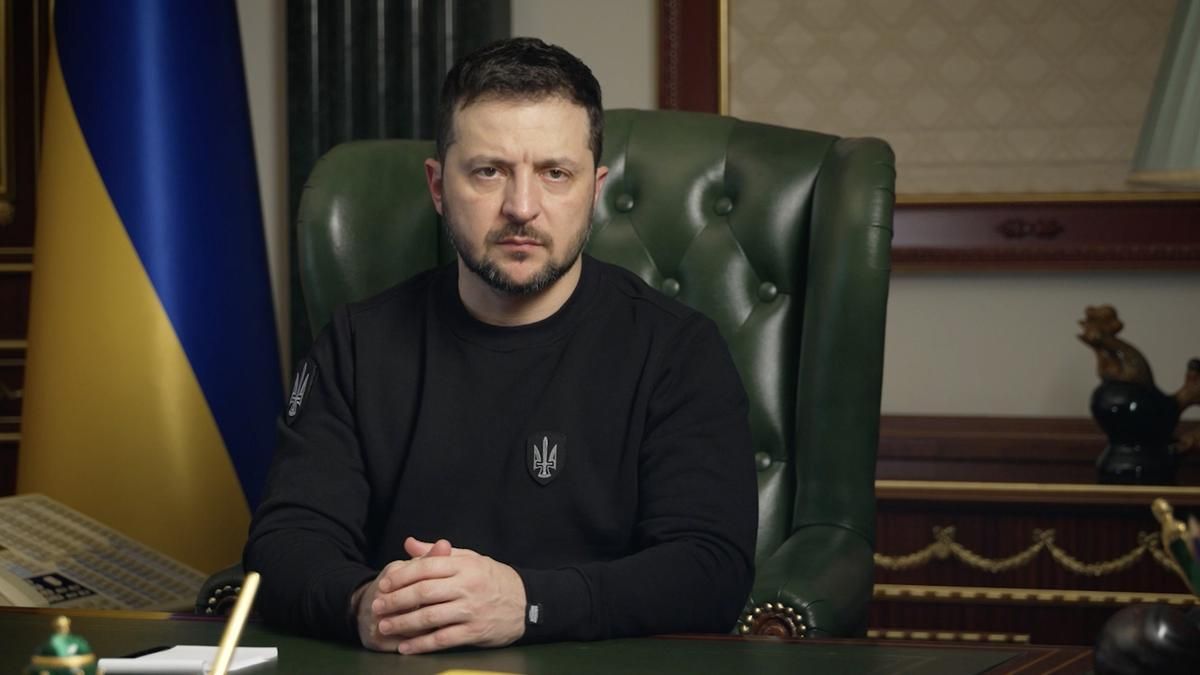 Zelenski describió 2022 como un año de resistencia