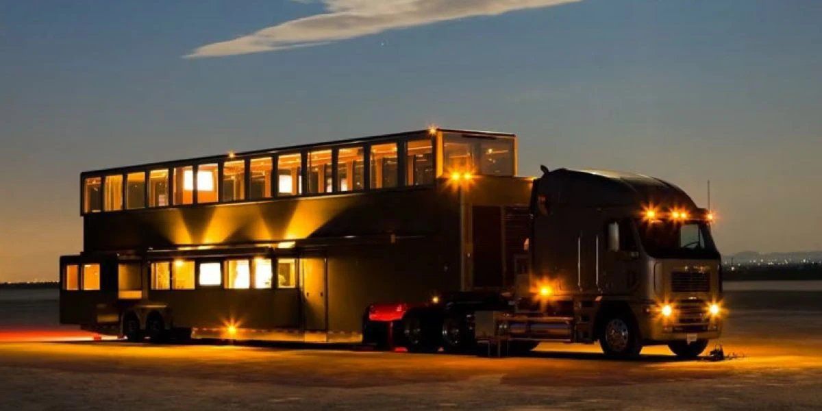 La casa rodante de Will Smith. 