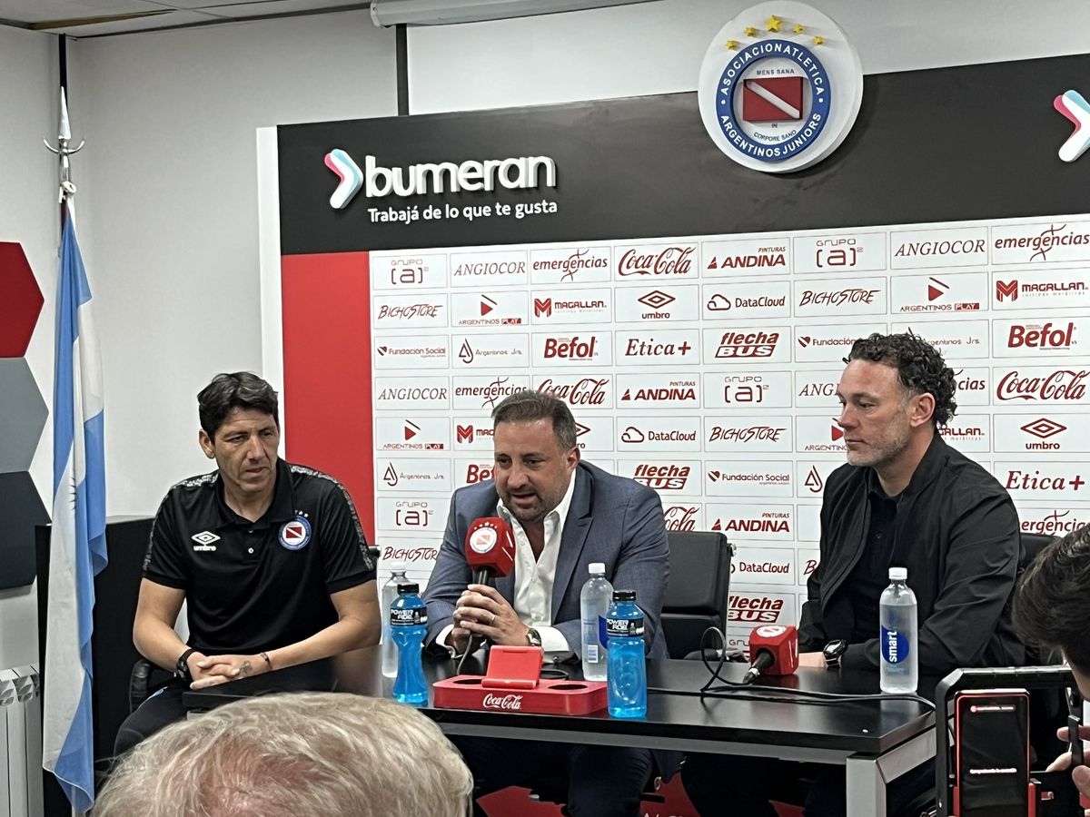 El presidente del club