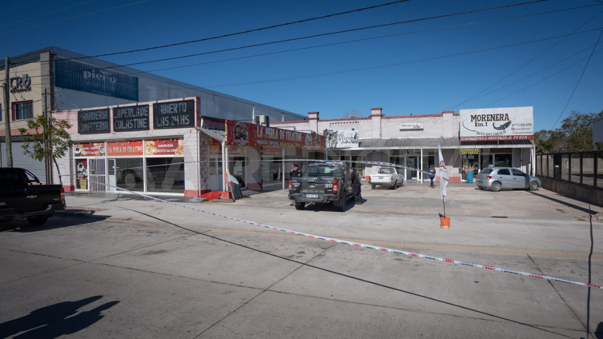 El ataque se produjo cuando el chofer se detuvo en una panadería de la ruta 1