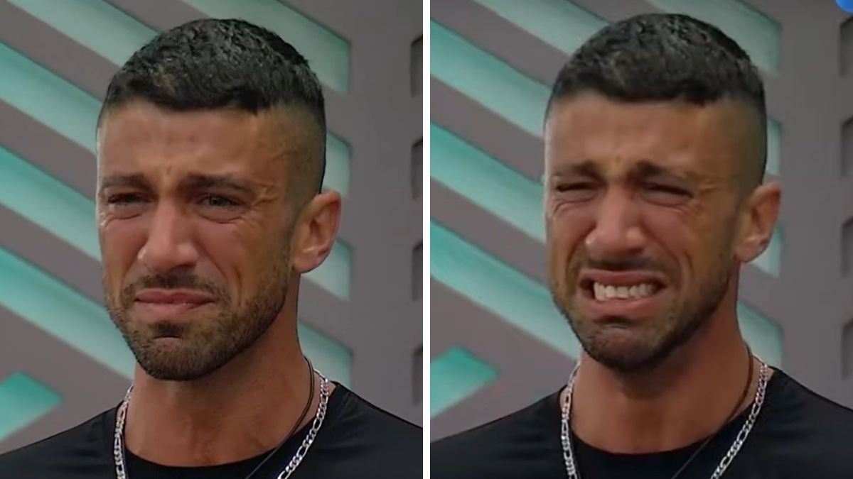 Giuliano Vaschetto no pudo contener las lágrimas.&nbsp;
