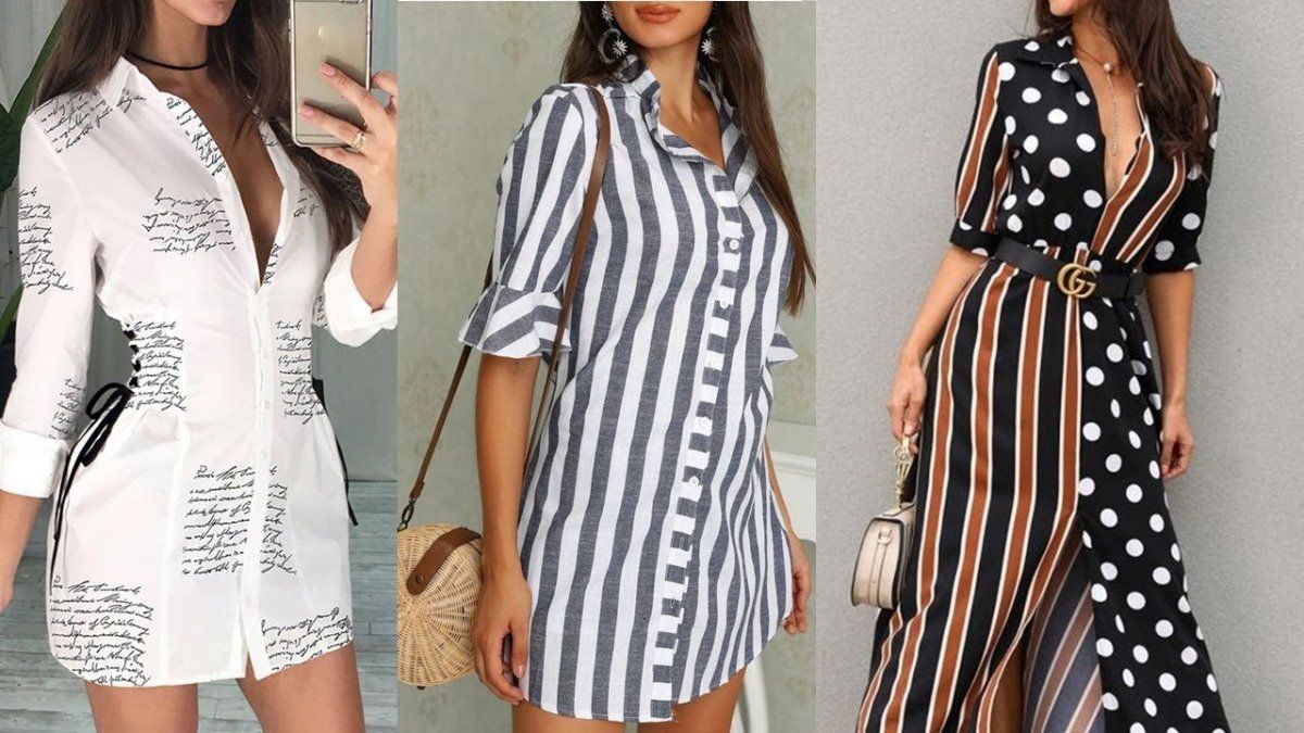 Los vestidos camiseros son comodines indiscutibles que les quedan bien a todas las estructuras de cuerpo.