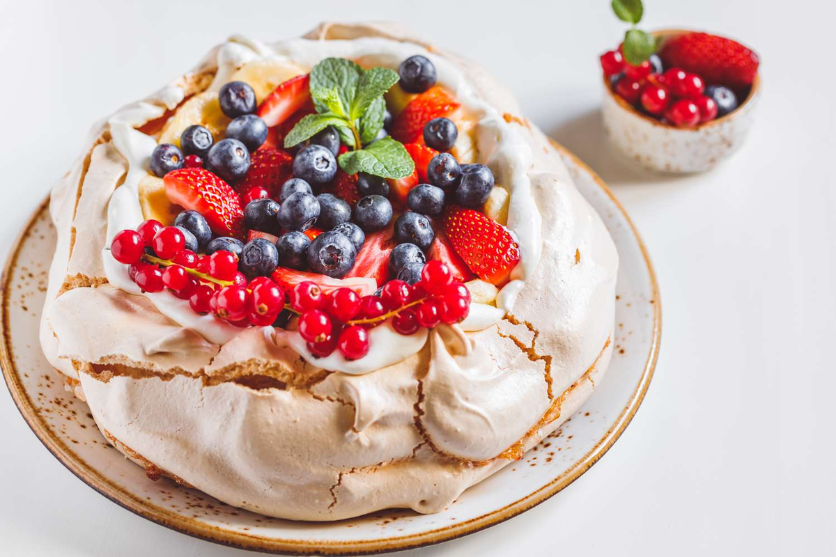 Pavlova: la mejor receta de todas. Pavlova: la mejor receta de todas.