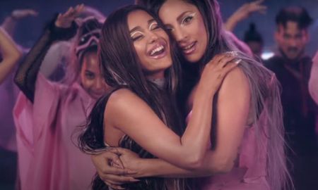 Captura del video Rain on me de Lady Gaga y Ariana Grande Captura del video Rain on me de Lady Gaga y Ariana Grande