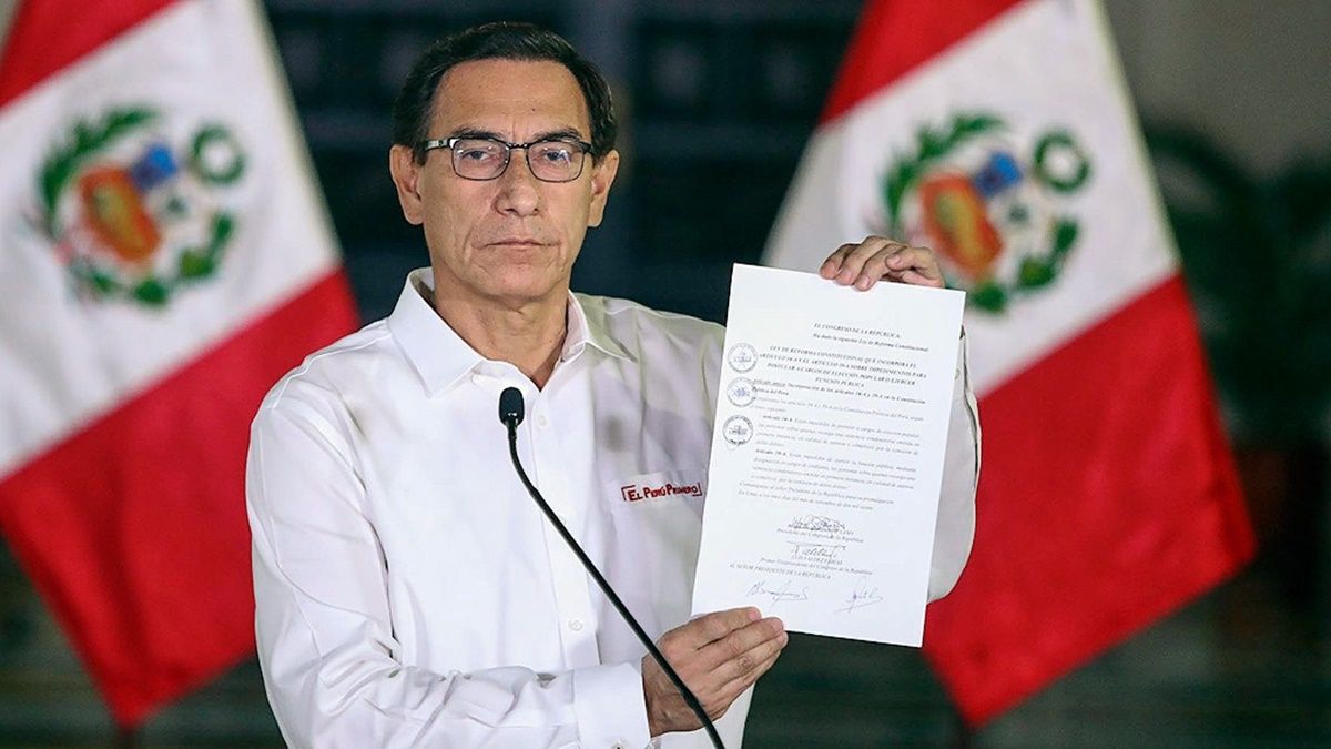 El Congreso De Perú Aprobó Acusar Al Expresidente Martín Vizcarra De Corrupción 