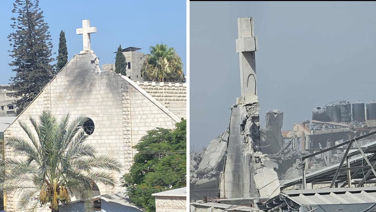 El ataque cayó sobre la Iglesia de la Sagrada Familia