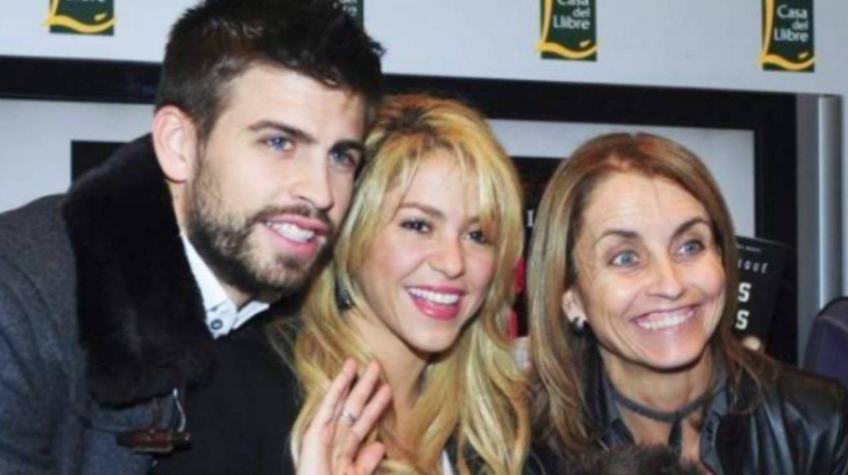 Shakira mantenía una polémica relación con la mamá de Gerard Piqué