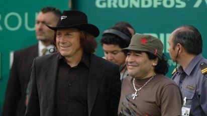 Guillermo Vilas recibió un mensaje de apoyo de Diego Maradona
