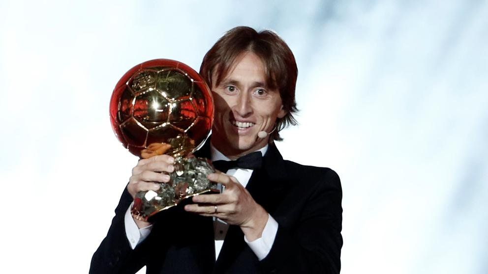 Luka Modric se llevó el Balón de Oro