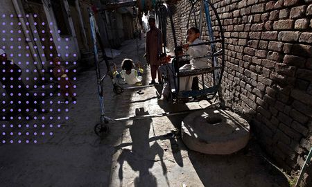 Día Internacional del Niño en Pakistán. EFE Día Internacional del Niño en Pakistán. EFE