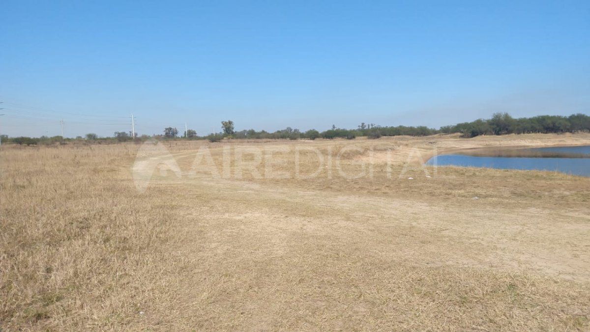Bajaron la barrera de la laguna La Ollita y le colocaron un candado.&nbsp;