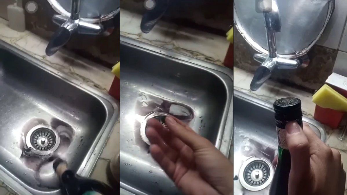 Alerta en Maipú por la venta de fernet adulterado: denuncian que la botella tiene agua con tinta