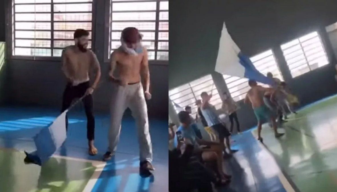 Fueron alentar a su amigo ajedrecista y son furor en redes sociales