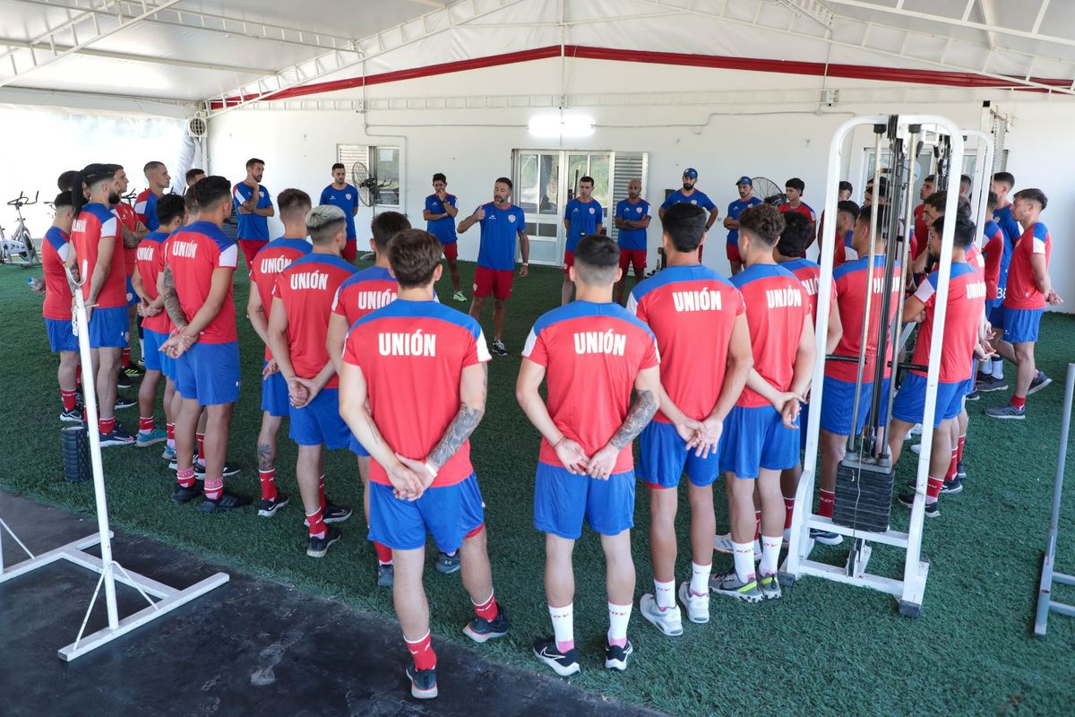 Unión arrancó la pretemporada en Casasol. Foto: Club Unión. Unión arrancó la pretemporada en Casasol. Foto: Club Unión.