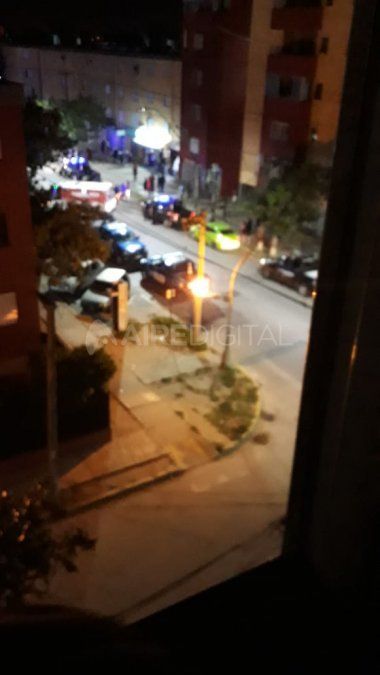 El joven herido fue trasladado por una unidad del 107 emergencias.