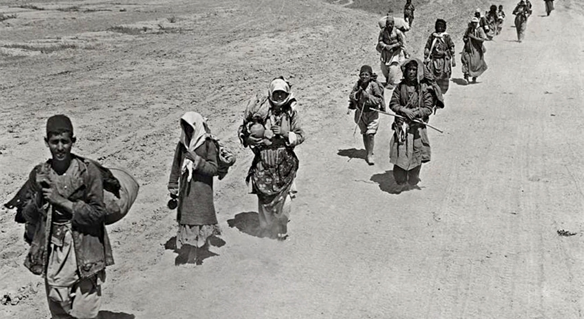 El genocidio contra el pueblo armenio, también llamado holocausto armenio, o Gran Crimen, fue la deportación forzosa y el intento de exterminar la cultura armenia.