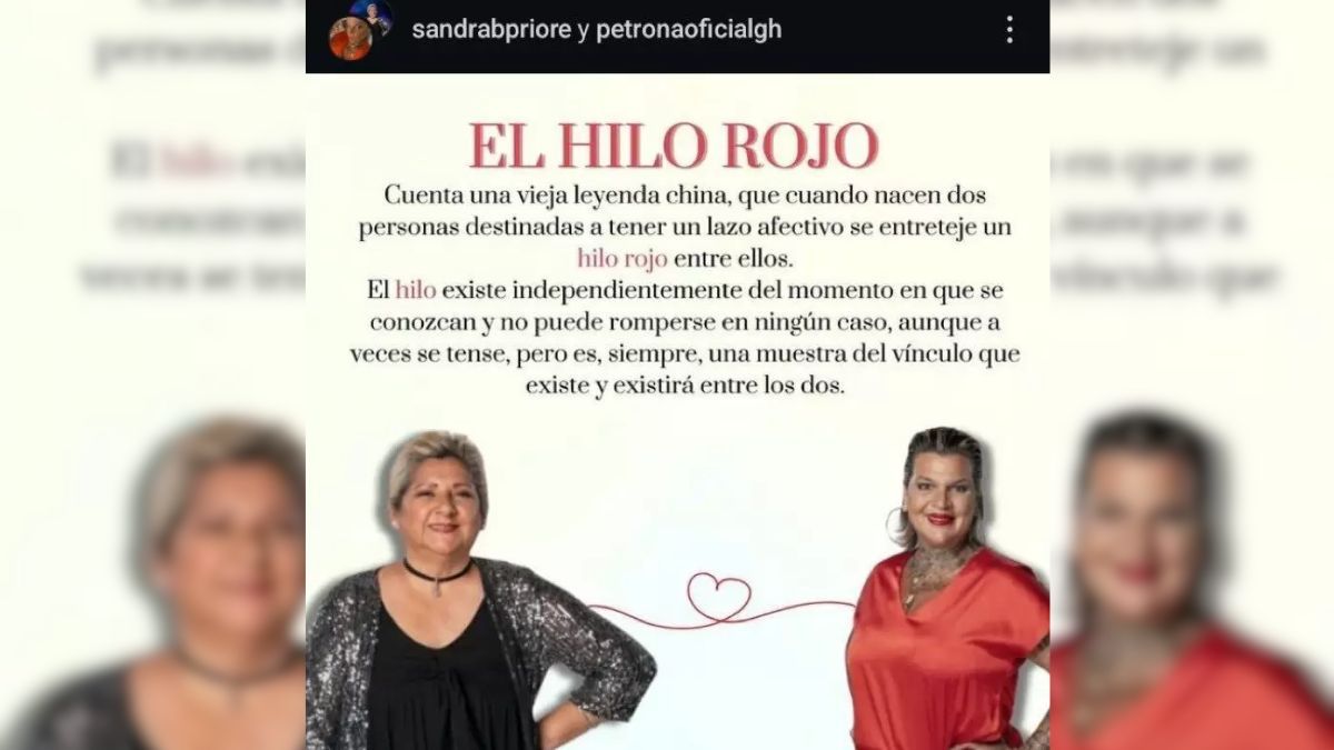 Petrona traicionó a Sandra en la gala de Gran Hermano. Petrona traicionó a Sandra en la gala de Gran Hermano.