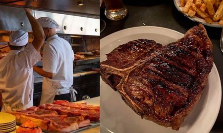 En Don Julio se pidió un bife de costilla. En Don Julio se pidió un bife de costilla.