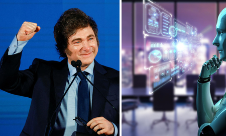 El gobierno de Javier Milei, junto al ministro Federico Sturzenegger, envió al Congreso un proyecto de reforma a la Ley General de Sociedades que permite la creación de sociedades automatizadas y corporaciones no humanas operadas íntegramente por algoritmos o robots, sin necesidad de empleados ni accionistas humanos. El gobierno de Javier Milei, junto al ministro Federico Sturzenegger, envió al Congreso un proyecto de reforma a la Ley General de Sociedades que permite la creación de sociedades automatizadas y corporaciones no humanas operadas íntegramente por algoritmos o robots, sin necesidad de empleados ni accionistas humanos.
