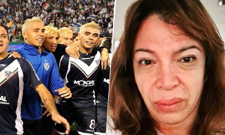 Lizy Tagliani y una historia desconocida con el plantel de Vélez Lizy Tagliani y una historia desconocida con el plantel de Vélez