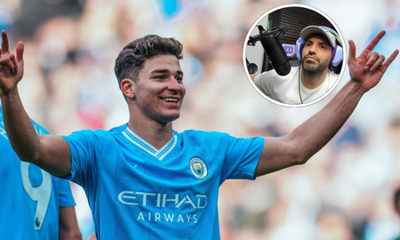 El PEDIDO del Kun Agüero a Julián Álvarez que descolocó al delantero del Manchester City. El PEDIDO del Kun Agüero a Julián Álvarez que descolocó al delantero del Manchester City.