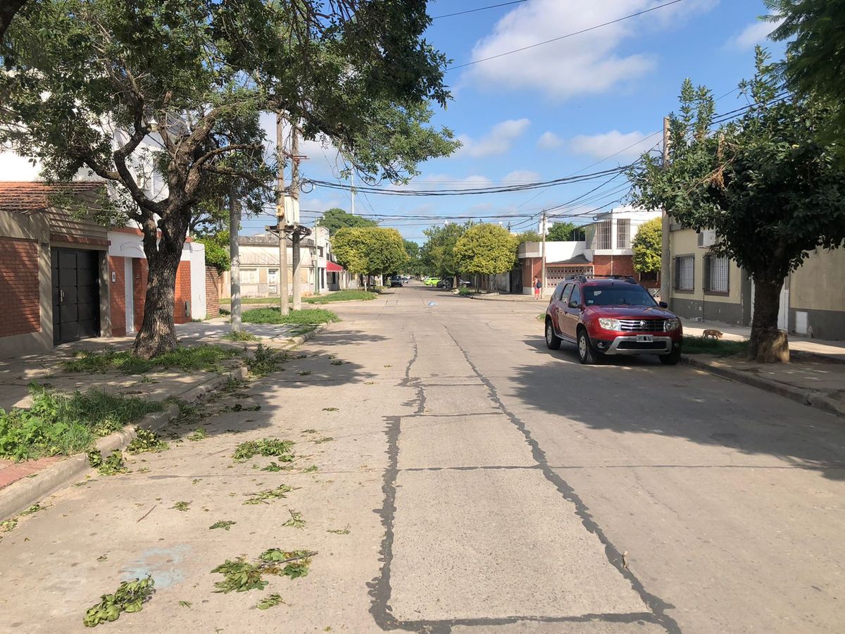 El lugar del violento episodio de inseguridad que tuvo como víctima a una familia entera.