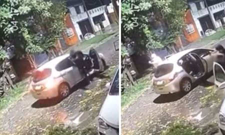 Le robaron el auto con su hija adentro en Lomas de Zamora y rogó para que la bajaran. Le robaron el auto con su hija adentro en Lomas de Zamora y rogó para que la bajaran.