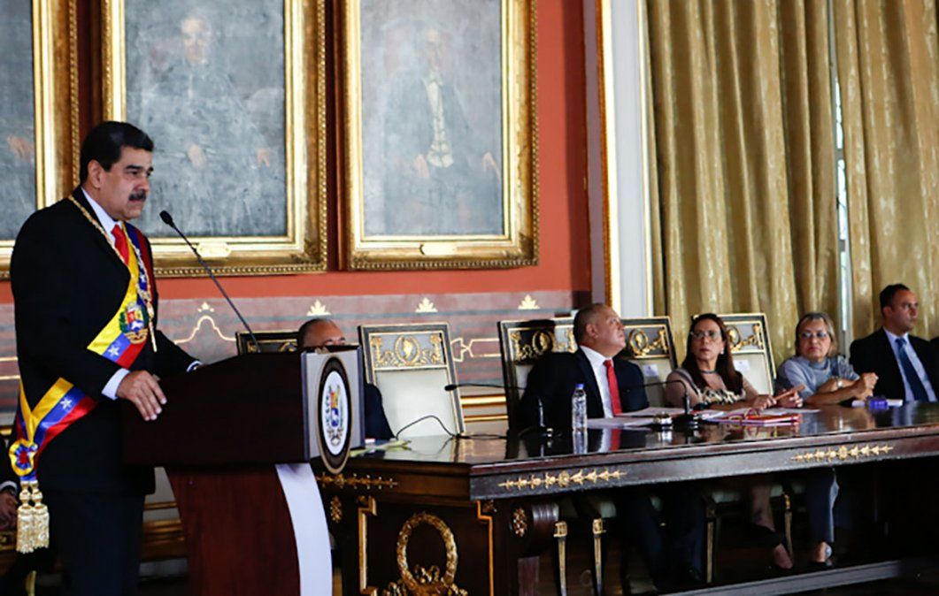 Maduro anunció que se activó una orden de arresto contra Guaidó