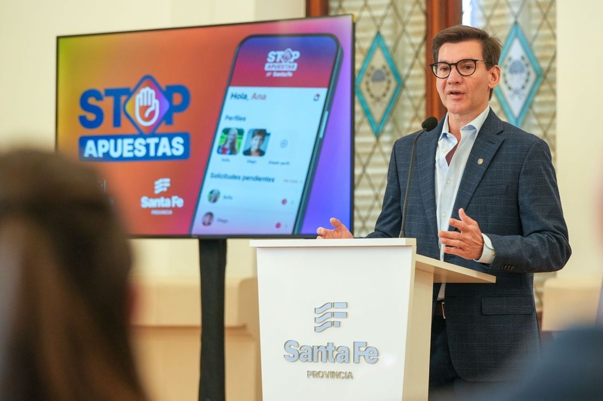 Daniel Di Lena, vicepresidente ejecutivo de la Caja de Asistencia Social -Loter&iacute;a de Santa Fe.