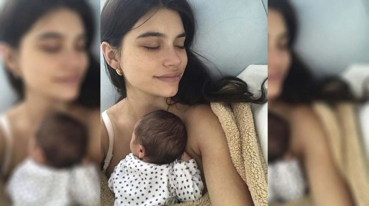 Eva de Dominici emocionada por la primera Navidad de su hijo Cairo