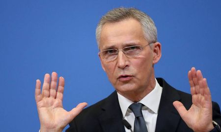 La OTAN no va a ser parte del conflicto, subrayó Jens Stoltenberg. La OTAN no va a ser parte del conflicto, subrayó Jens Stoltenberg.