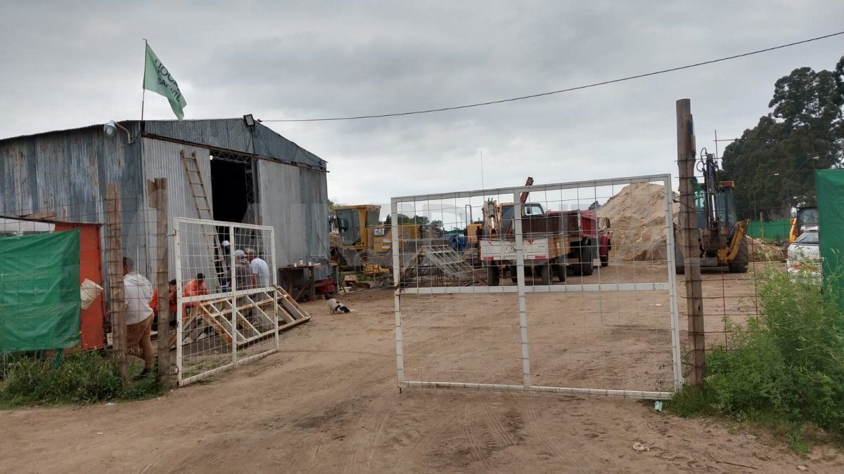 Este jueves al medio día un capataz de 55 años