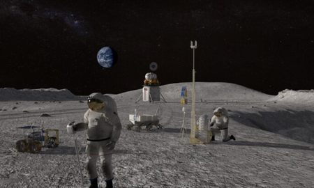 La NASA avanza en los preparativos para el regreso del ser humano a la Luna, previsto para 2028. La NASA avanza en los preparativos para el regreso del ser humano a la Luna, previsto para 2028.