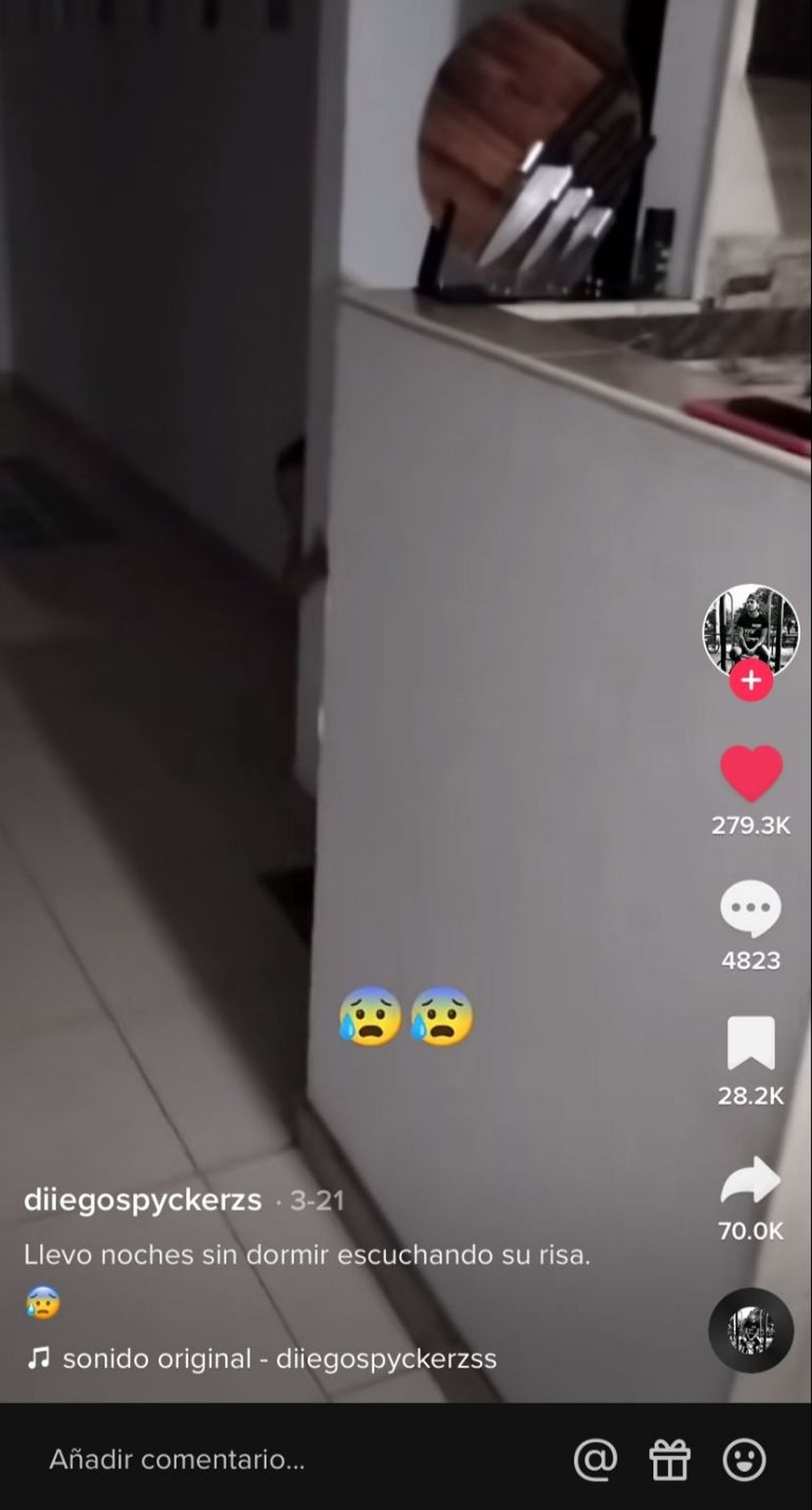 Todas las noches sale a jugar. Foto: Captura de pantalla