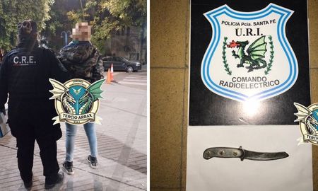 se llevaron presa en santa fe a una mujer que se descarto una rinonera donde ocultaba una navaja se llevaron presa en santa fe a una mujer que se descarto una rinonera donde ocultaba una navaja