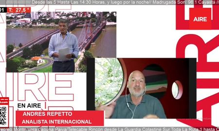 Este jueves en AIRE, Andrés Repetto habló de la variante Ómicron en el mundo. Este jueves en AIRE, Andrés Repetto habló de la variante Ómicron en el mundo.