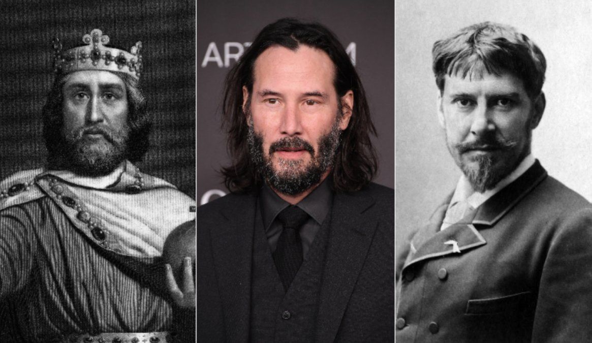 El actor fue comparado con Carlo Magno y con diferentes personajes históricos. Con todos ellos tiene un parecido físico y se dice que son sus Doppelgängers.