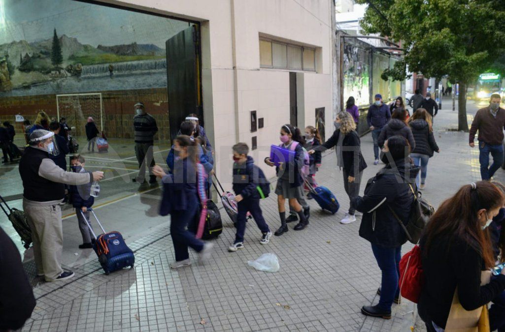 Solo los niveles inicial y primario regresaron a la presencialidad. 