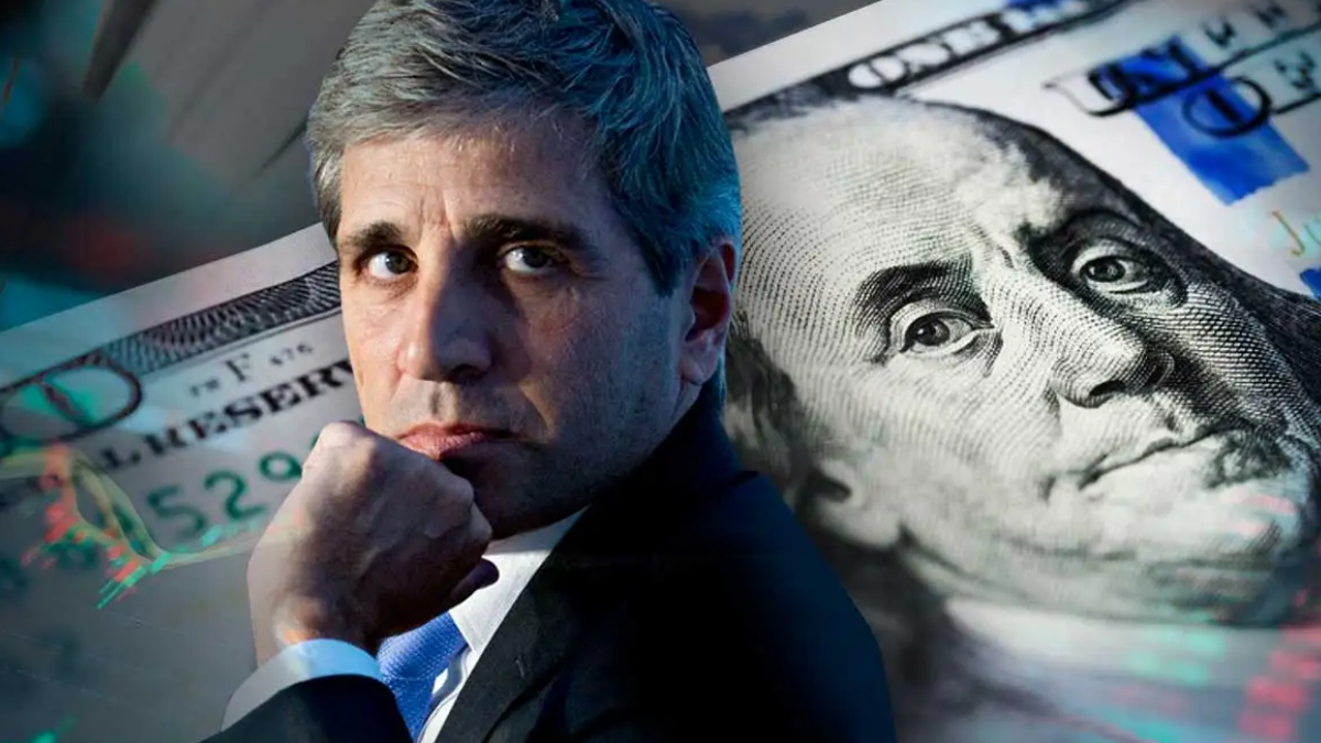 Luis Caputo ratiificó el rumbo económico del Gobierno.