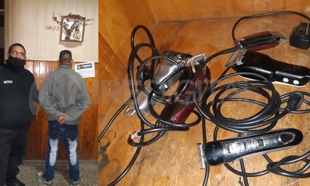 El ladrón de 19 años fue detenido y en su poder tenía las máquinas robadas El ladrón de 19 años fue detenido y en su poder tenía las máquinas robadas