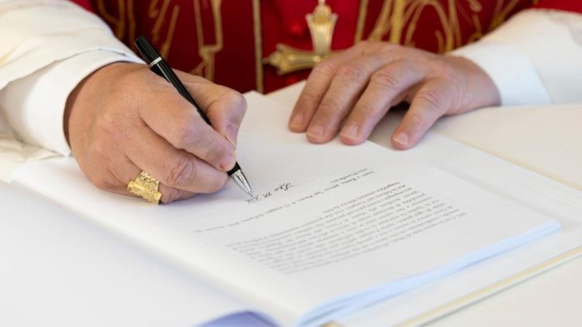 Primera encíclica de León XIV. Primera encíclica de León XIV.