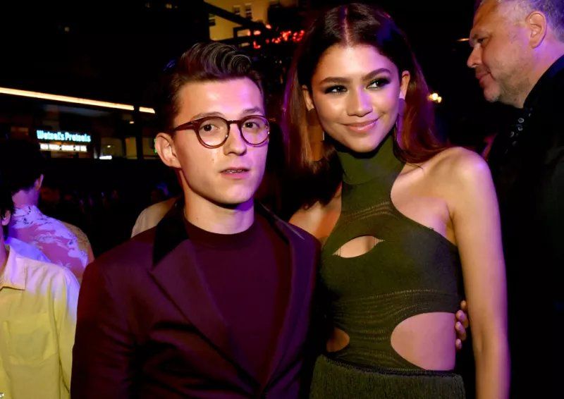 Tom Holland y Zendaya.