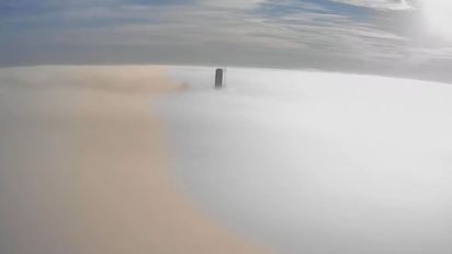 Santa Fe amaneció cubierta de un espeso manto de niebla: cómo sigue el tiempo