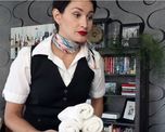 video: la azafata adicta al trabajo que en plena cuarentena se hizo viral video: la azafata adicta al trabajo que en plena cuarentena se hizo viral