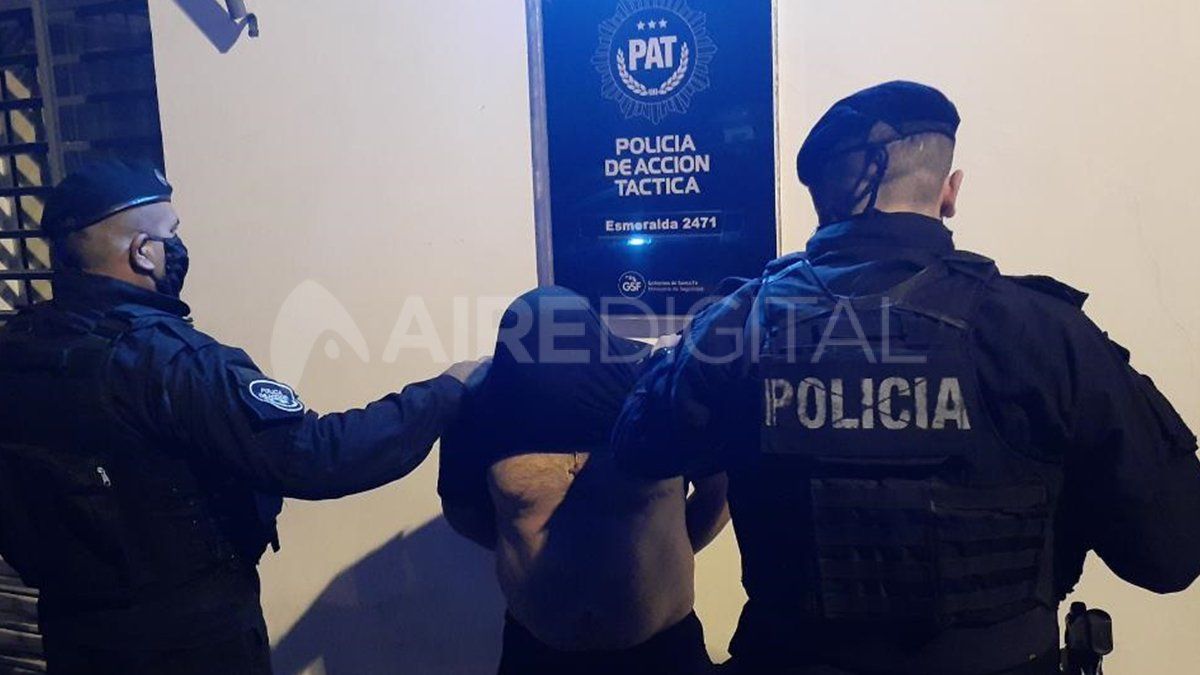 Ni la magia lo salv&oacute;. El momento en que fue detenido el fugado.&nbsp;