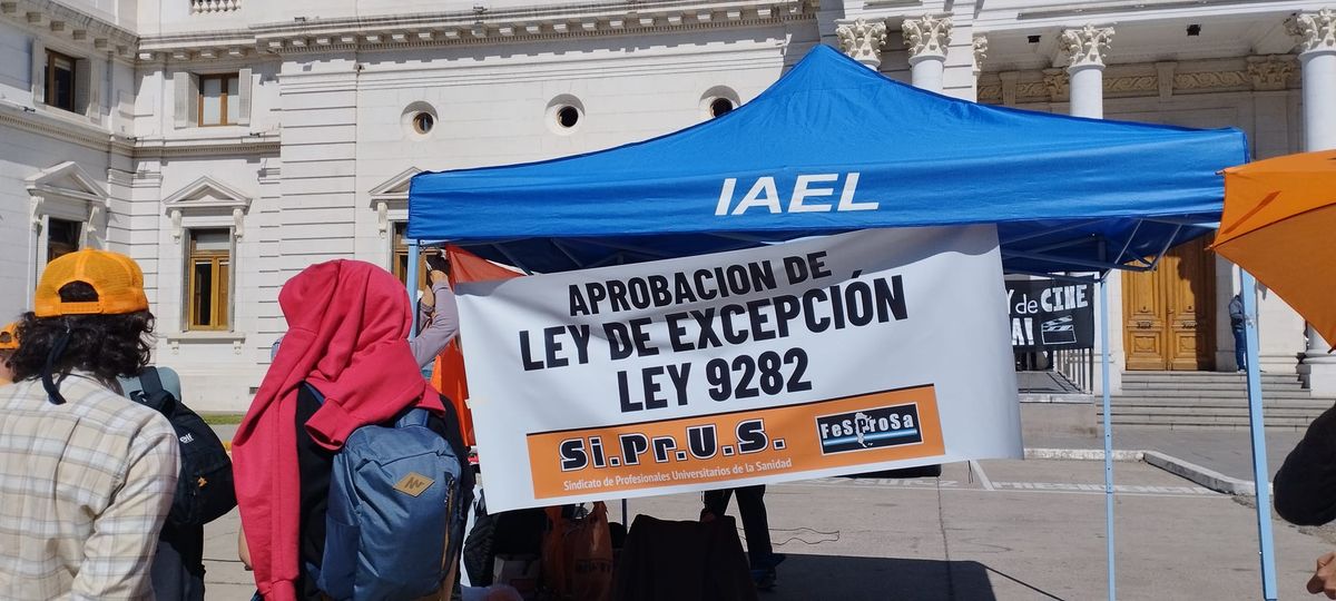 La movilización será el próximo jueves 21 de septiembre a las 12 en la explanada del órgano legislativo provincial.&nbsp;